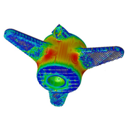  Image of analysis scan on an AM part 