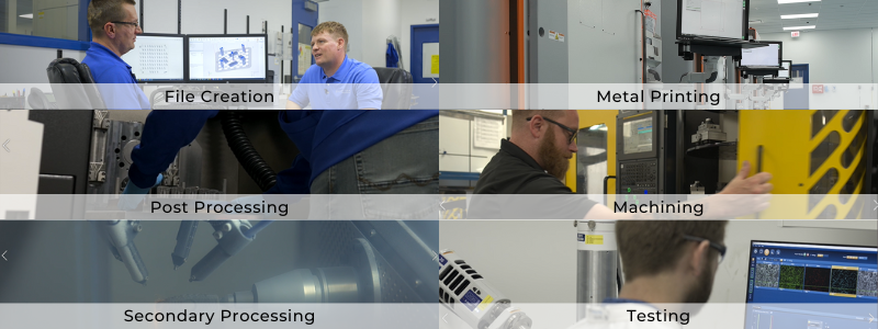 Thumbnail images of additive manufacturing video series